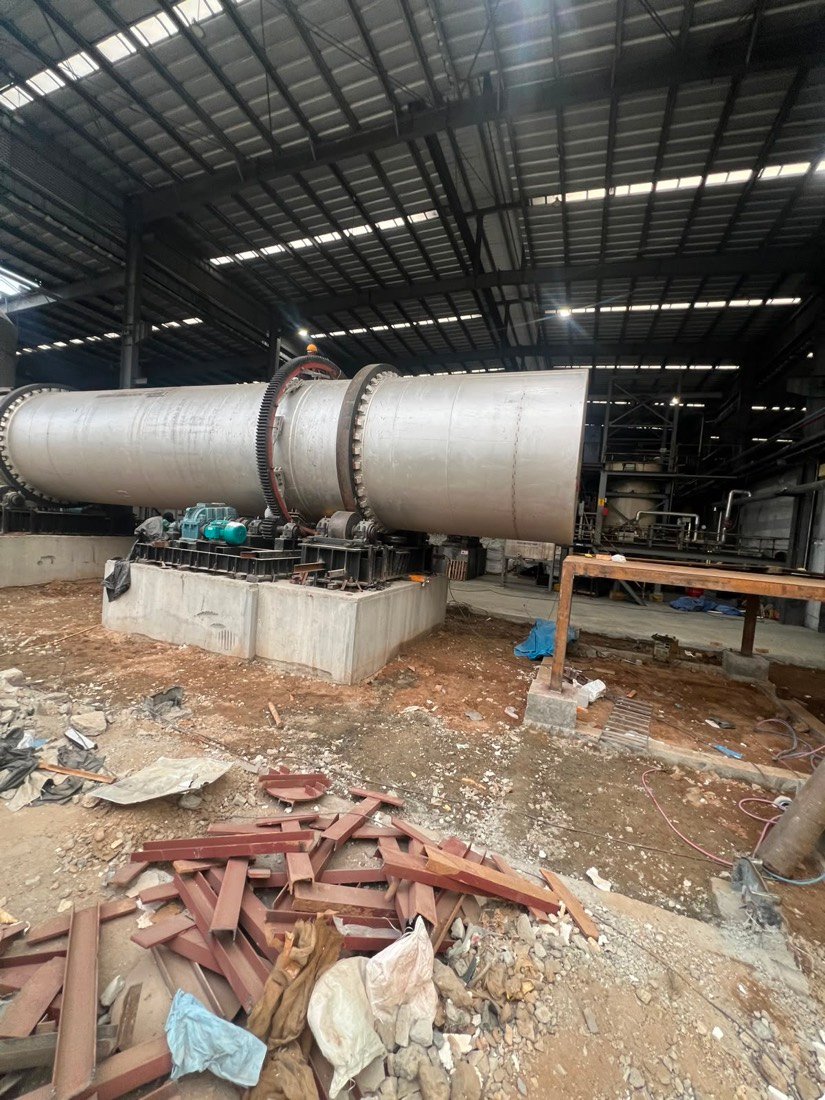 Rotary Drum — Twin-Section Assembly — FTP site work, Erode